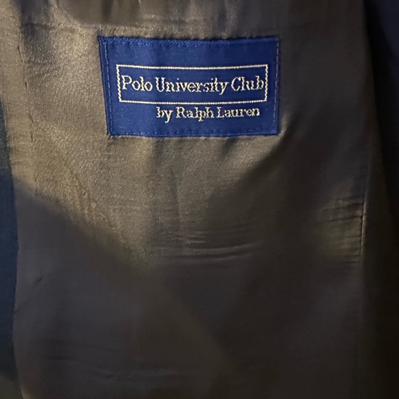 Ralph Lauren Other - Ralph Lauren Polo University Club Dark Brown Blazer